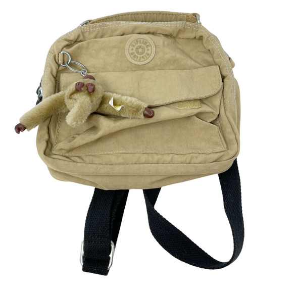 Kipling Bags Kipling Tan Backpack With Gorilla Poshmark